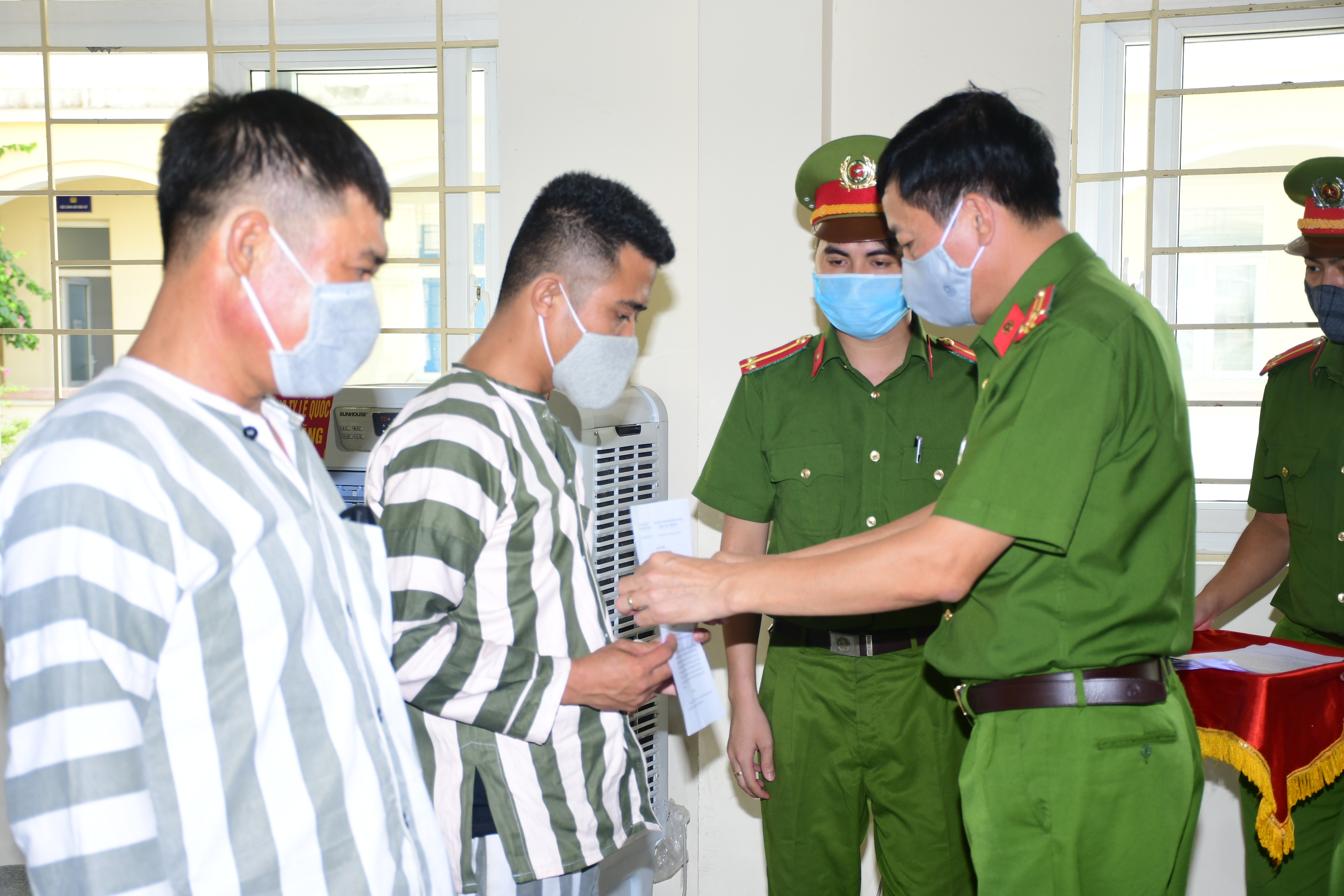 Ông Đỗ Thanh Hải gửi thư cảm ơn Phân trại cải tạo quản lý phạm nhân- Trại tạm giam Công an thành phố Hải Phòng